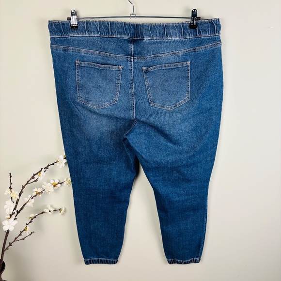 Copper Flash Mid Rise Denim Jogger Size 20W - Picture 4 of 4